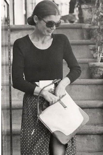 Жаклин Кеннеди с сумкой Hermes