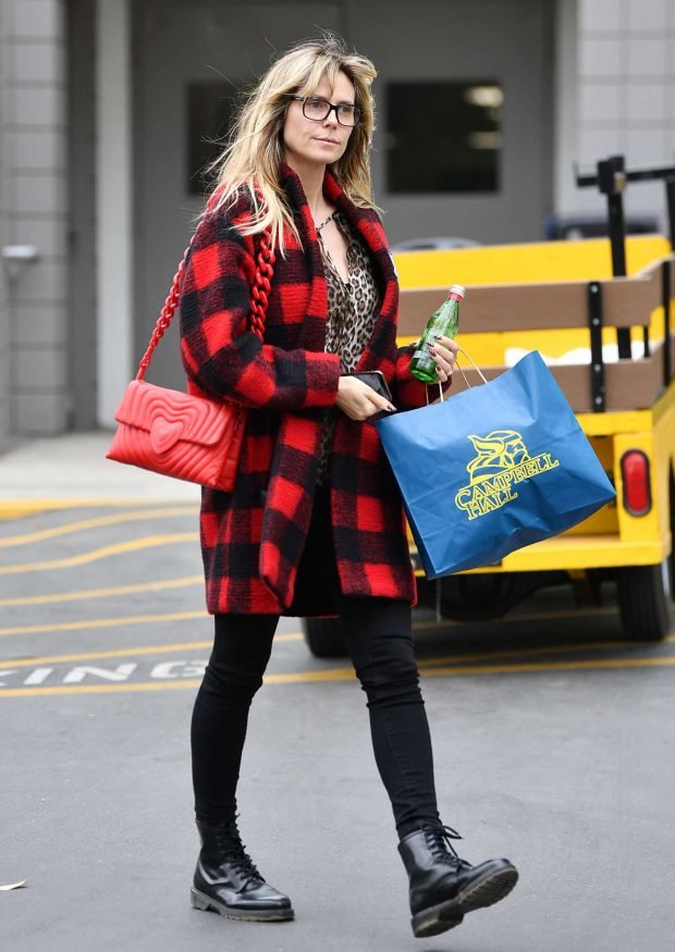 Heidi Klum - Out running errands in Los Angeles