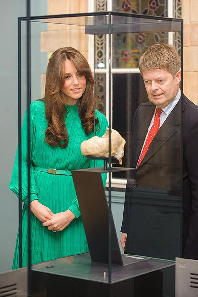 Герцогиня Кэмбриджская Кэтрин на выставке в лондонском Музее естественной истории