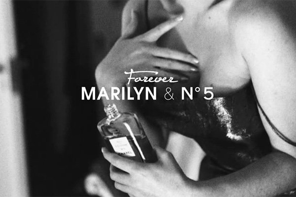 Мэрилин Монро в рекламе Chanel №5