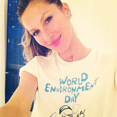 Жизель Бундхен на защите окружающей среды