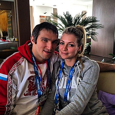 Александр Овечкин и Мария Кириленко