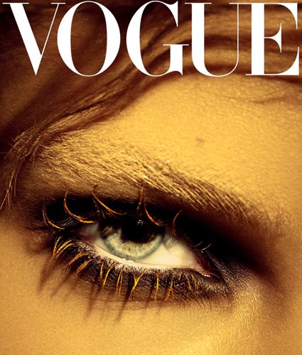 Алеся Кафельникова в фотосессии Vogue China
