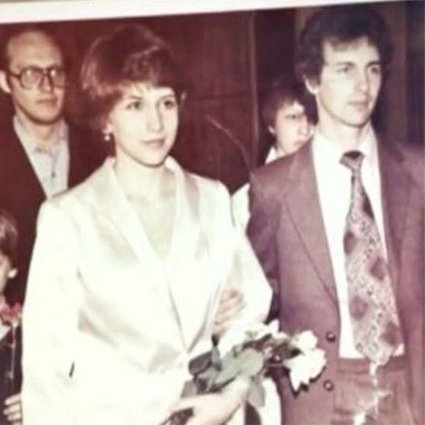 Алена Свиридова с первым мужем