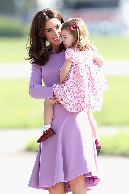 Кейт Миддлтон и принцесса Шарлотта