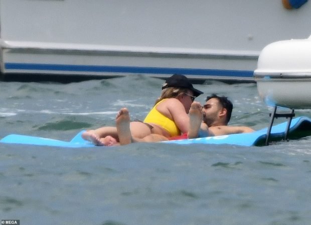 Britney Spears: Bikini candids on a Yacht in Miami -21