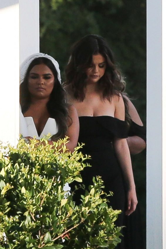 Selena Gomez 2019 : Selena Gomez â Spotted at her cousins wedding in Los Angeles-02