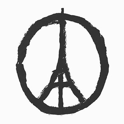 Рисунок Жана Жюльена Peace for Paris