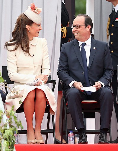 Кэтрин, Франсуа Олланд 