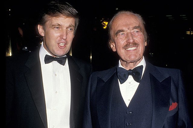 Дональд и Фред Трампы, 1987 год