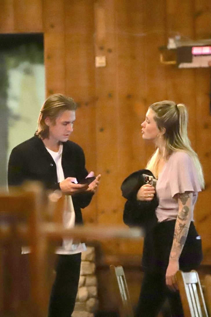 Ireland Baldwin and Corey Harper: Out in West Hollywood -04