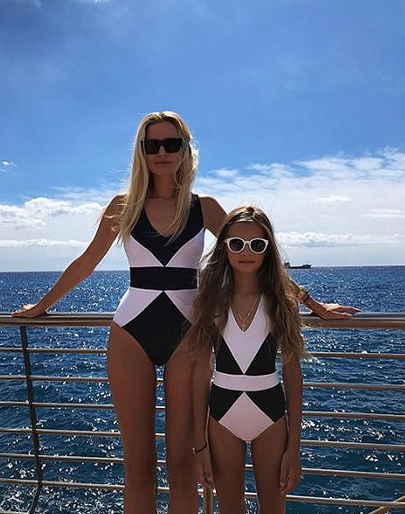 Наталья Якимчик с дочерью