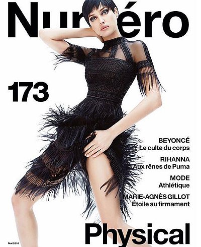 Ирина Шейк на обложке журнала Numero