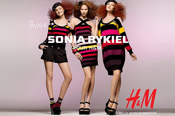 Sonia Rykiel for H&M, 2010 год