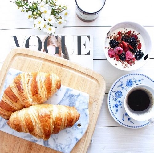 Good Morning Sunshine <3 #Breakfast #Coffee #Vogue ♥: 