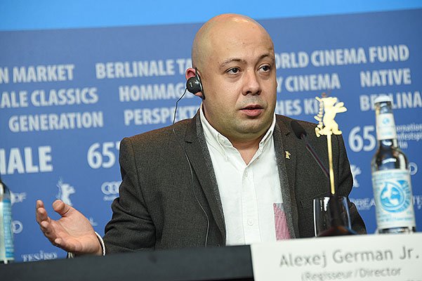 Алексей Герман младший на пресс-конференции фильма 