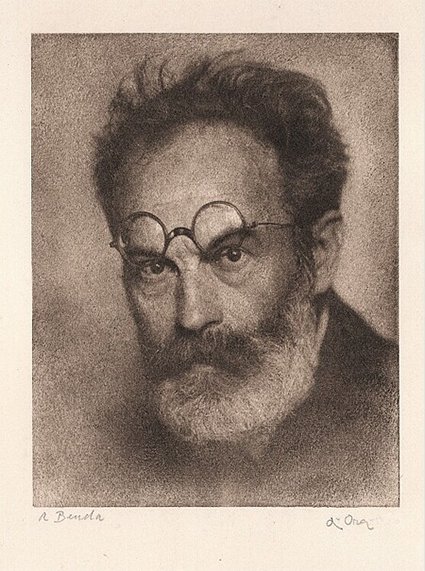 Портрет профессора Альфреда Роллера, 1909 год