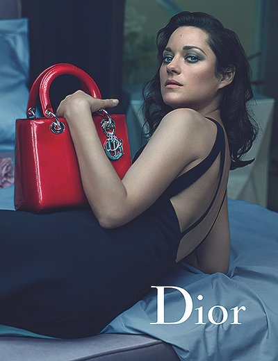 Марион Котийяр в рекламной кампании Dior