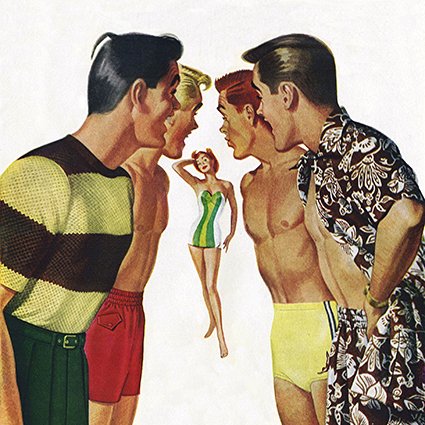 Иллюстрация 1950-х годов