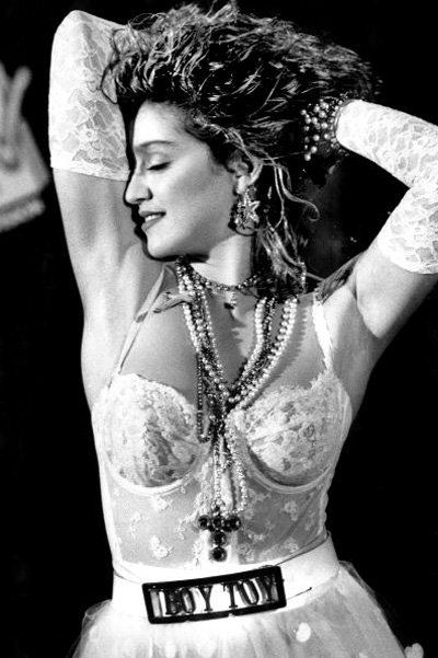 Мадонна на первой церемонии вручения MTV Video Music Awards, 1984 год