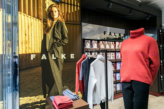 Открытие бутика Falke