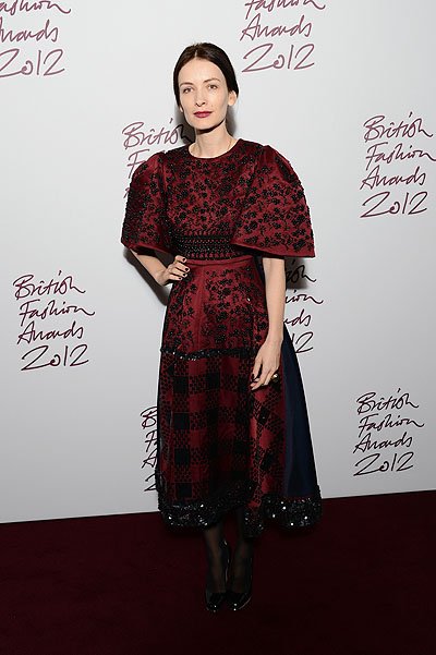 Роксанда Илинчич на British Fashion Awards 2012