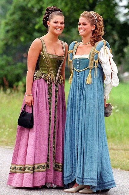 Принцесса Виктория и принцесса Мадлен