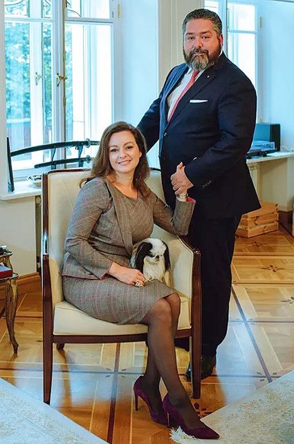Ребекка Беттарини и Георгий Романов