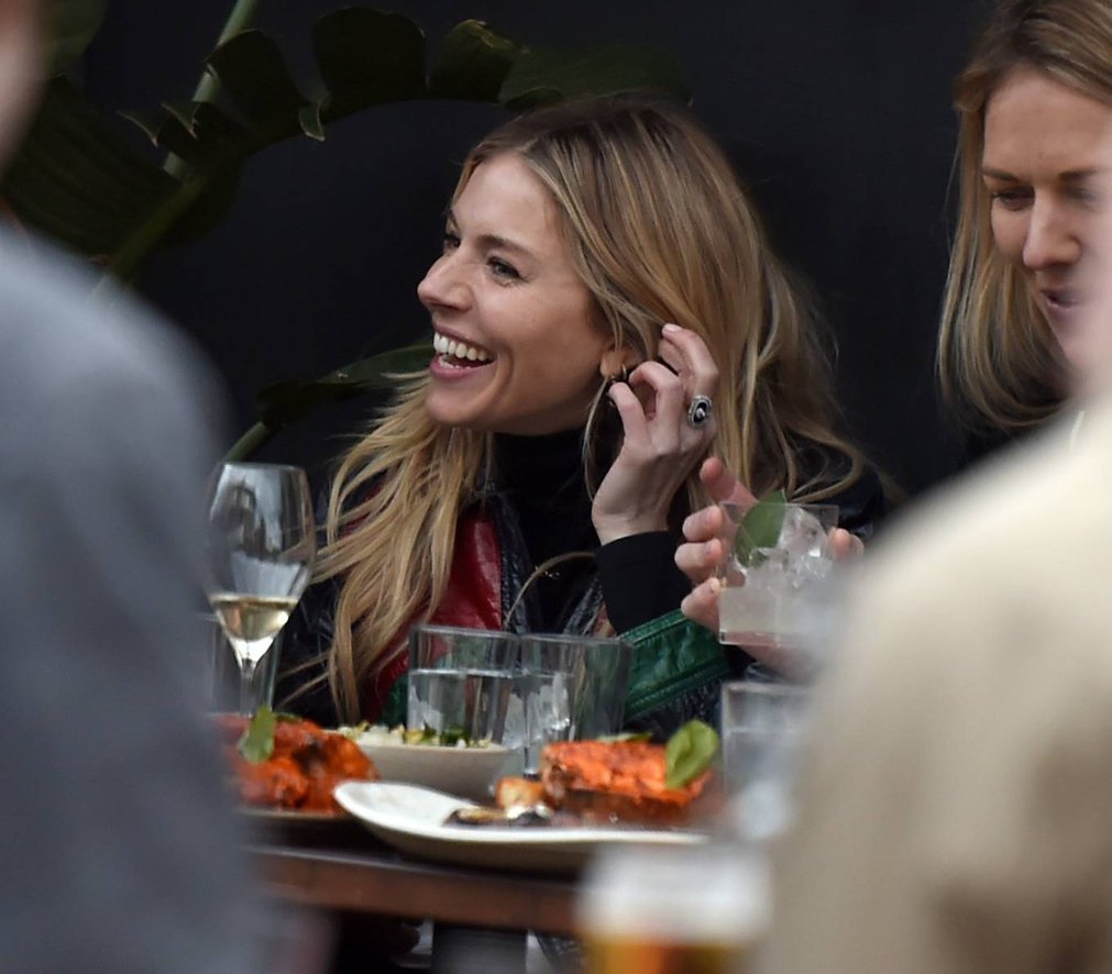 Sienna Miller 2021 : Sienna Miller – Spotted at Fran Cutlers birthday party lunch at Gold Restaurant-10