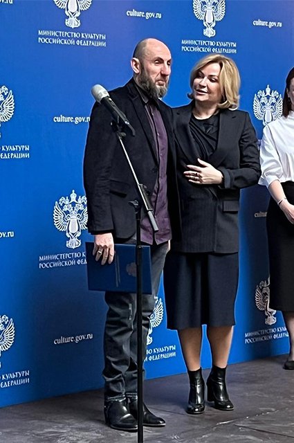 Владимир Кехман и министр культуры Ольга Любимова