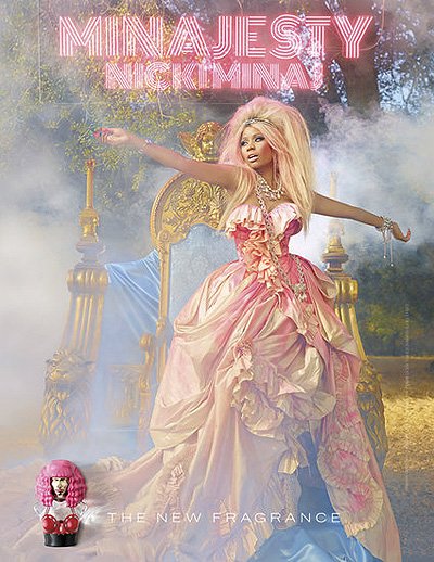 Ее Величество: Ники Минаж в рекламе аромата Minajesty