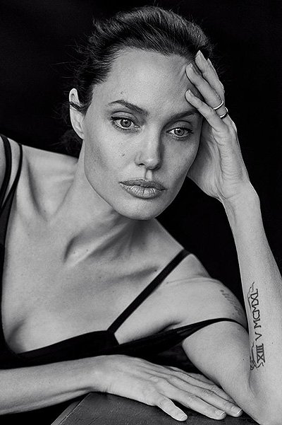 Анджелина Джоли в съемке для WSJ