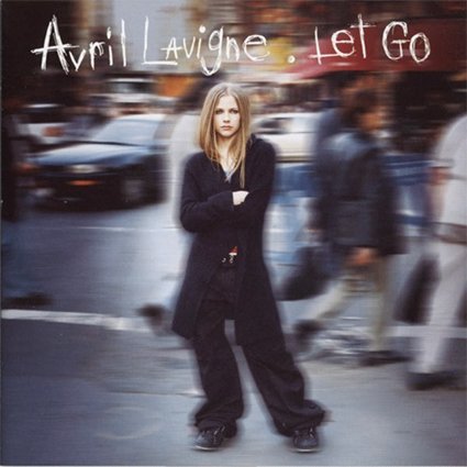 Аврил Лавин на обложке альбома Let Go