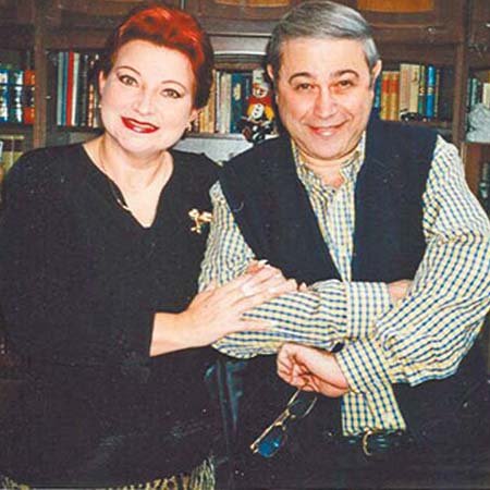 Евгений Петросян с бывшей женой Еленой Степаненко