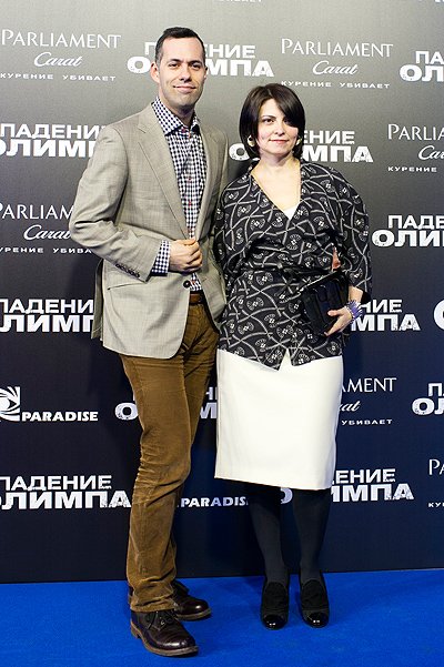 Михаил Идов с супругой на премьере фильма 