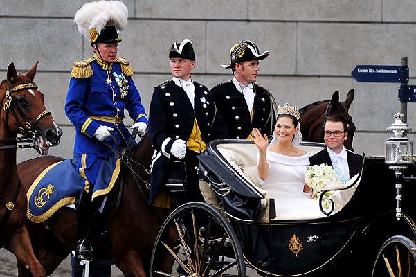 Свадьба принцессы Виктории и принца Даниэля