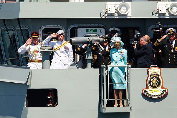 Принц Гарри на праздновании столетия ВМС Австралии