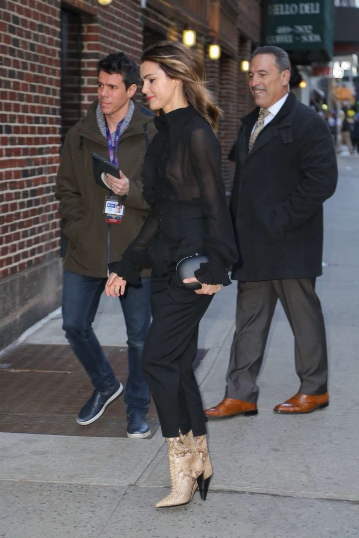 Keri Russell: Arrives at The Late Show with Stephen Colbert -04