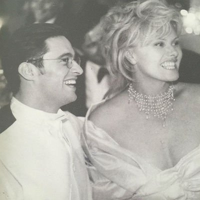Хью Джекман и Деборра-Ли Фернесс в день их свадьбы в 1996 году