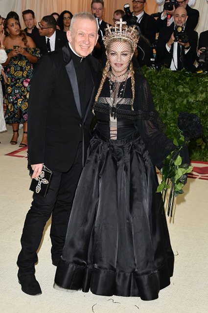 Мадонна с Жан-Полем Готье, 2018 год