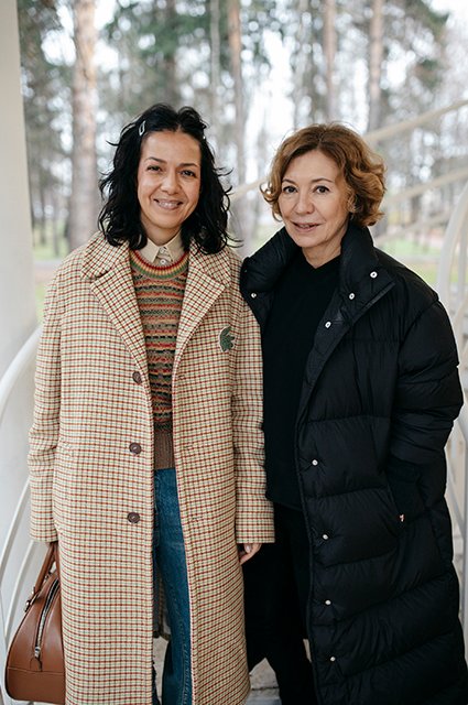 Ксения Чилингарова и Валерия Роднянская