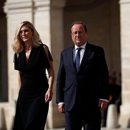 Франсуа Олланд и Жюли Гайе