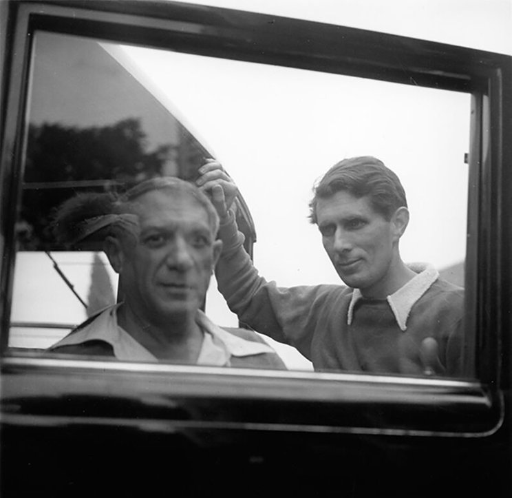 Пабло Пикассо и Роланд Пенроуз в объективе Ли Миллер/Lee Miller Archives