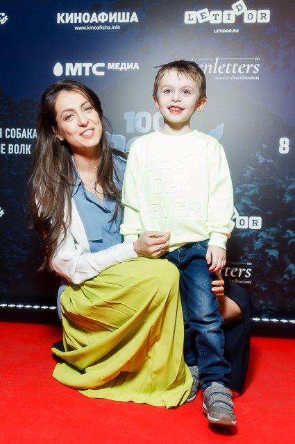 Анастасия Меськова с сыном
