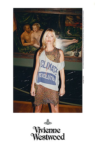 Кейт Мосс в рекламной кампании новой коллекции Вивьенн Вествуд