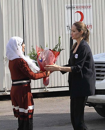 Анджелина Джоли в Турции