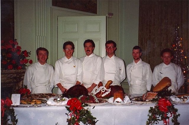 Королевские повара на рождественском ужине. Фото из личного архива Даррена Макгрейди