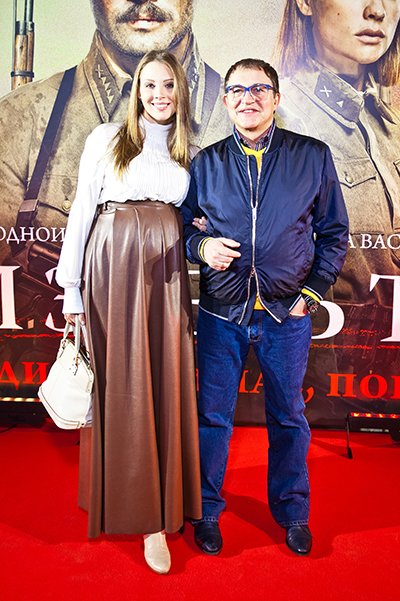 Дмитрий Дибров с супругой
