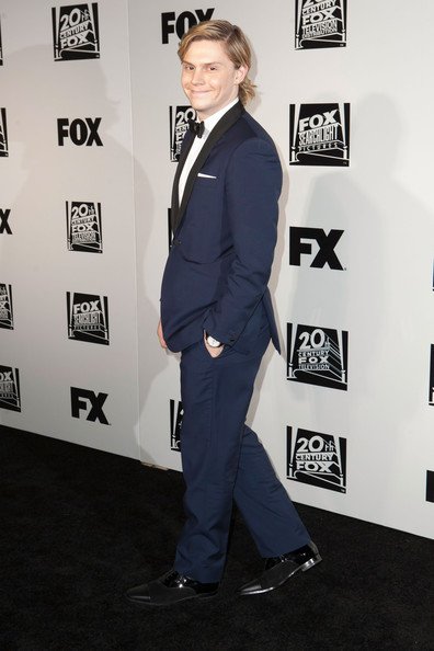 Evan Peters - Arrivals at Fox and FX's Golden Globes Afterparty