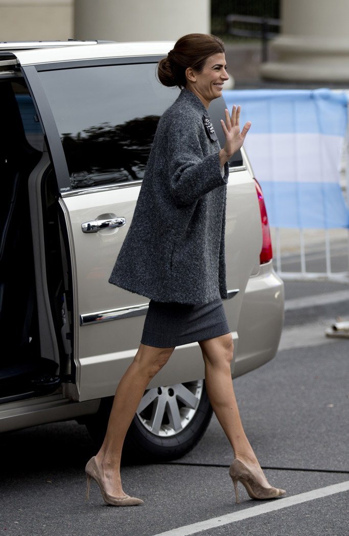 Джулиана Авада, мода, первая леди, Аргентина, платье, обувь, Мелания Трамп